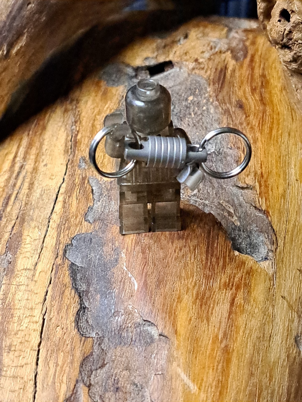 Pro Super Mini Series Titanium Swivel With 12mm Titanium Keyrings