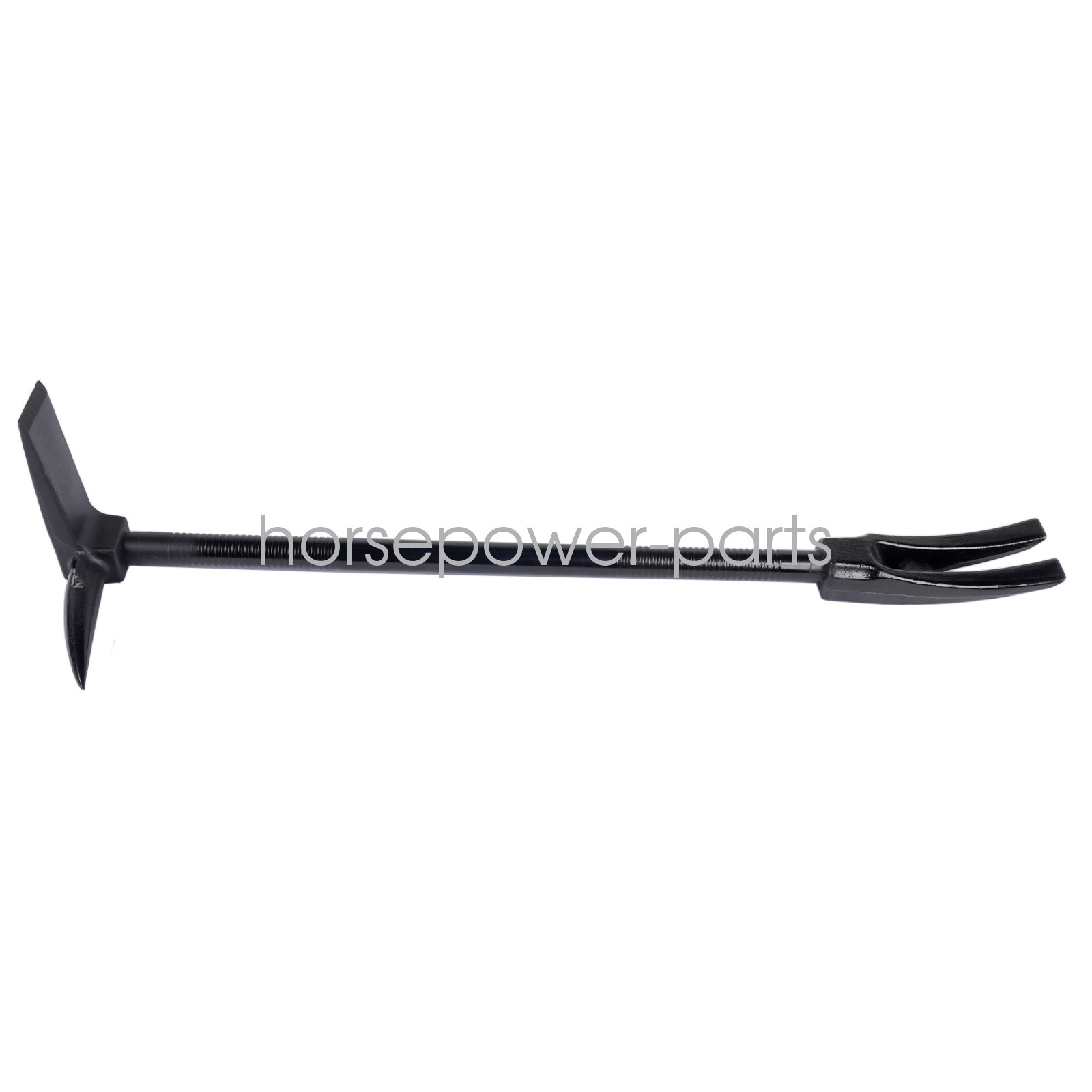 30″ Multi-Purpose Halligan Pry Bar, Firefighter Tool with Anti-Slip Rubber Grip
