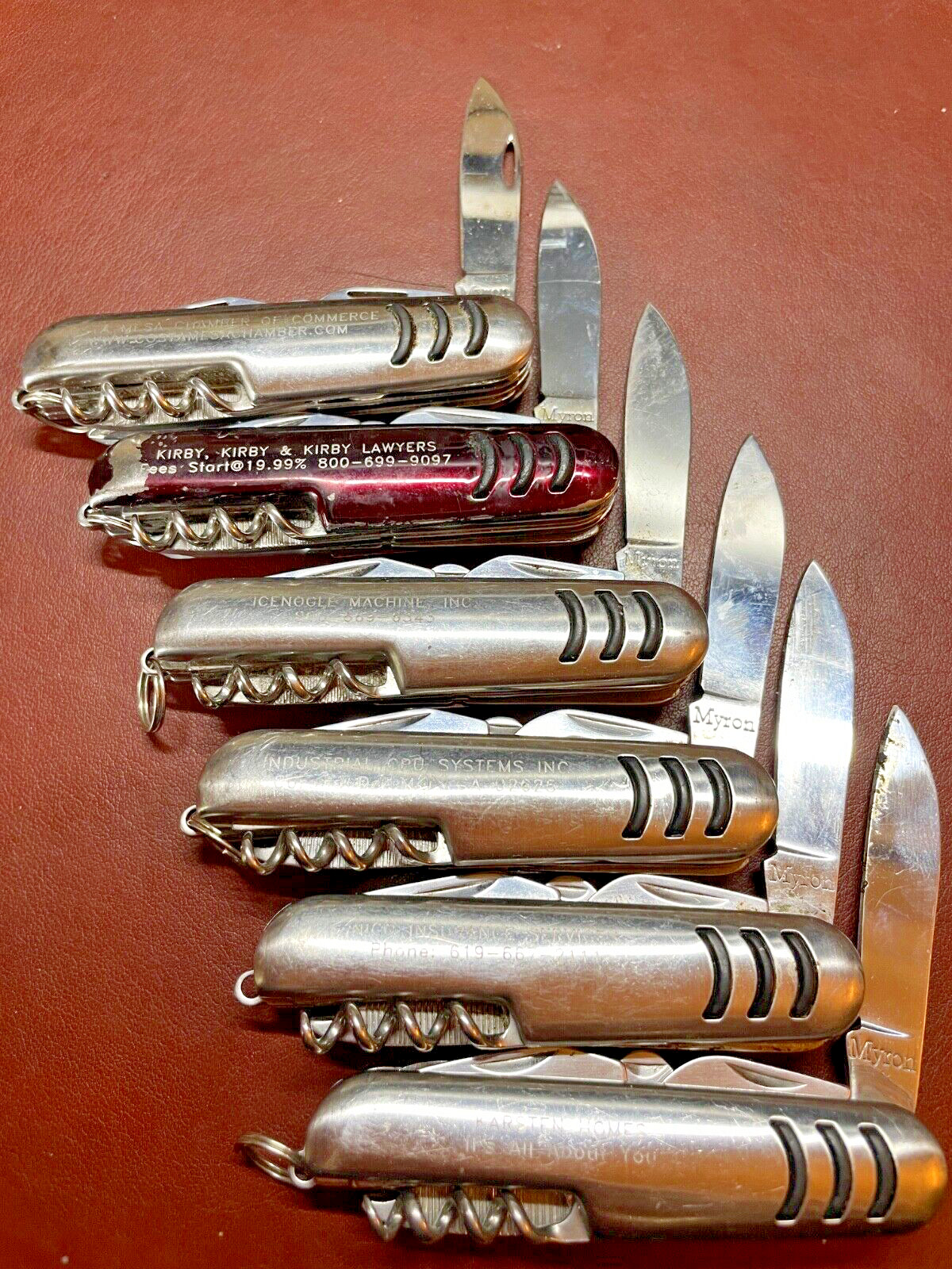 Myron Multi Tool 7-in-1 Pocket Knives with Advertising Logos