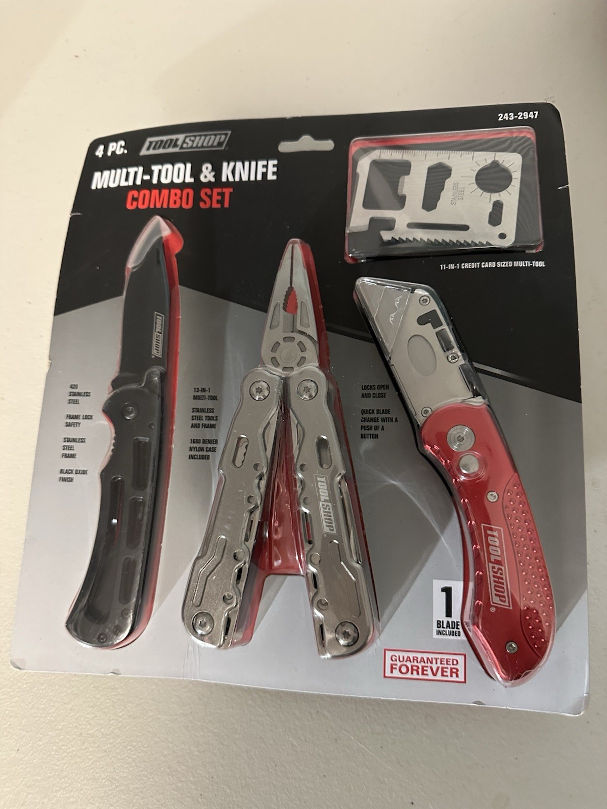 Multi-Tool &Knife Combo Set