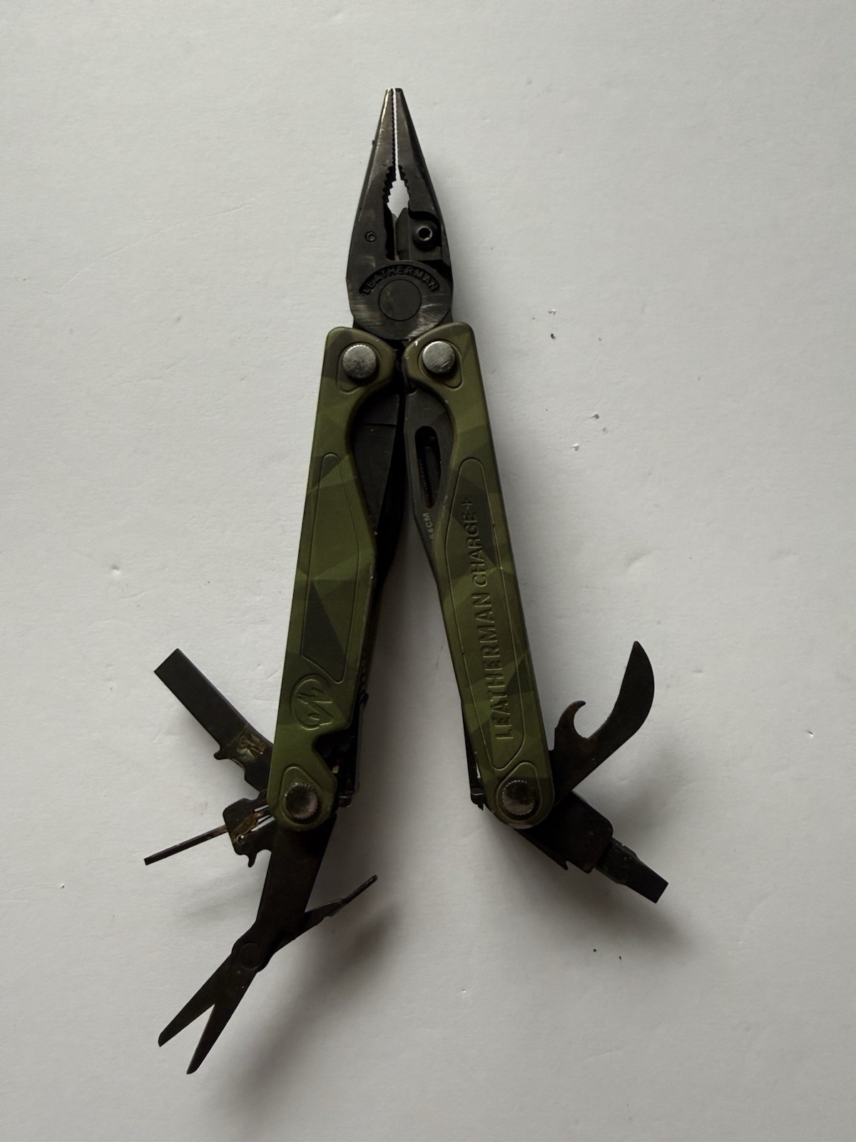 Leatherman Charge+ Plus Multi-Tool! FOREST CAMO! RARE!