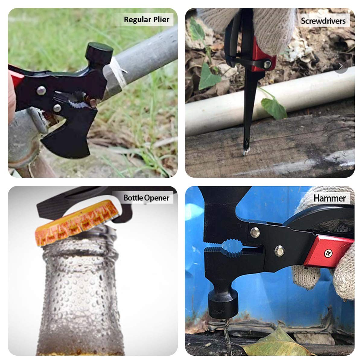 Camping Gear Multitool, Stocking Stuffers for Men, Christmas Mens Gifts for H…