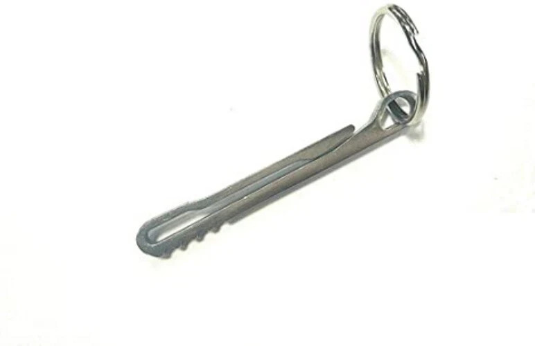 1PC Stainless Steel Hanging Buckle Bag Belt Clip Keychain EDC Quickdraw Key Ring