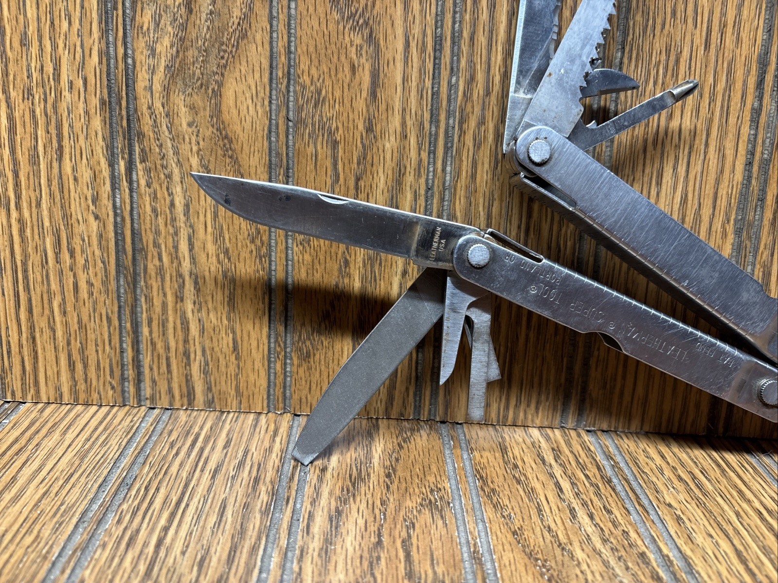 Leatherman Super Tool Multi Tool Pliers Stainless Steel – VTG