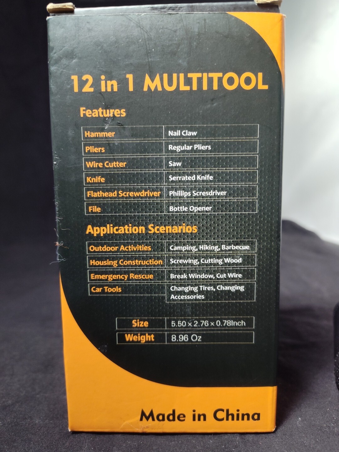 12 in 1 Hammer Multitool for Adults, Mens/Women Gifts Open Box