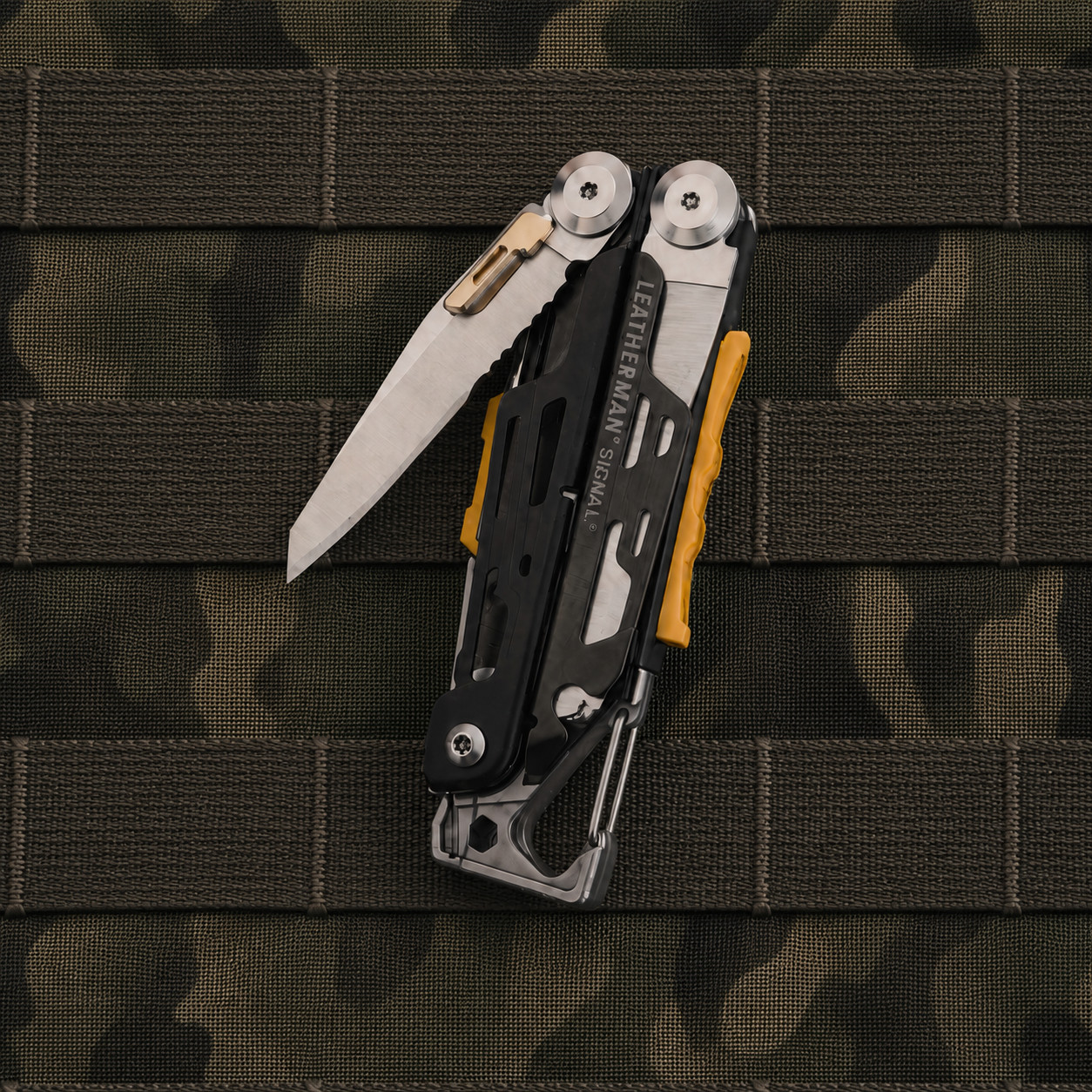 Thumb Stud for Leatherman Signal 7075 Aluminum Brass Quick Open Tab EDC Tool Mod