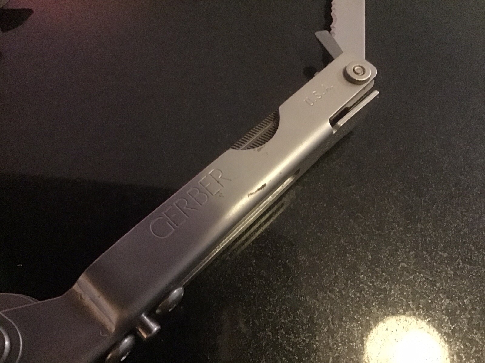 Vintage Original Gerber Multi Plier Blunt Nose Stainless Steel Multi Tool