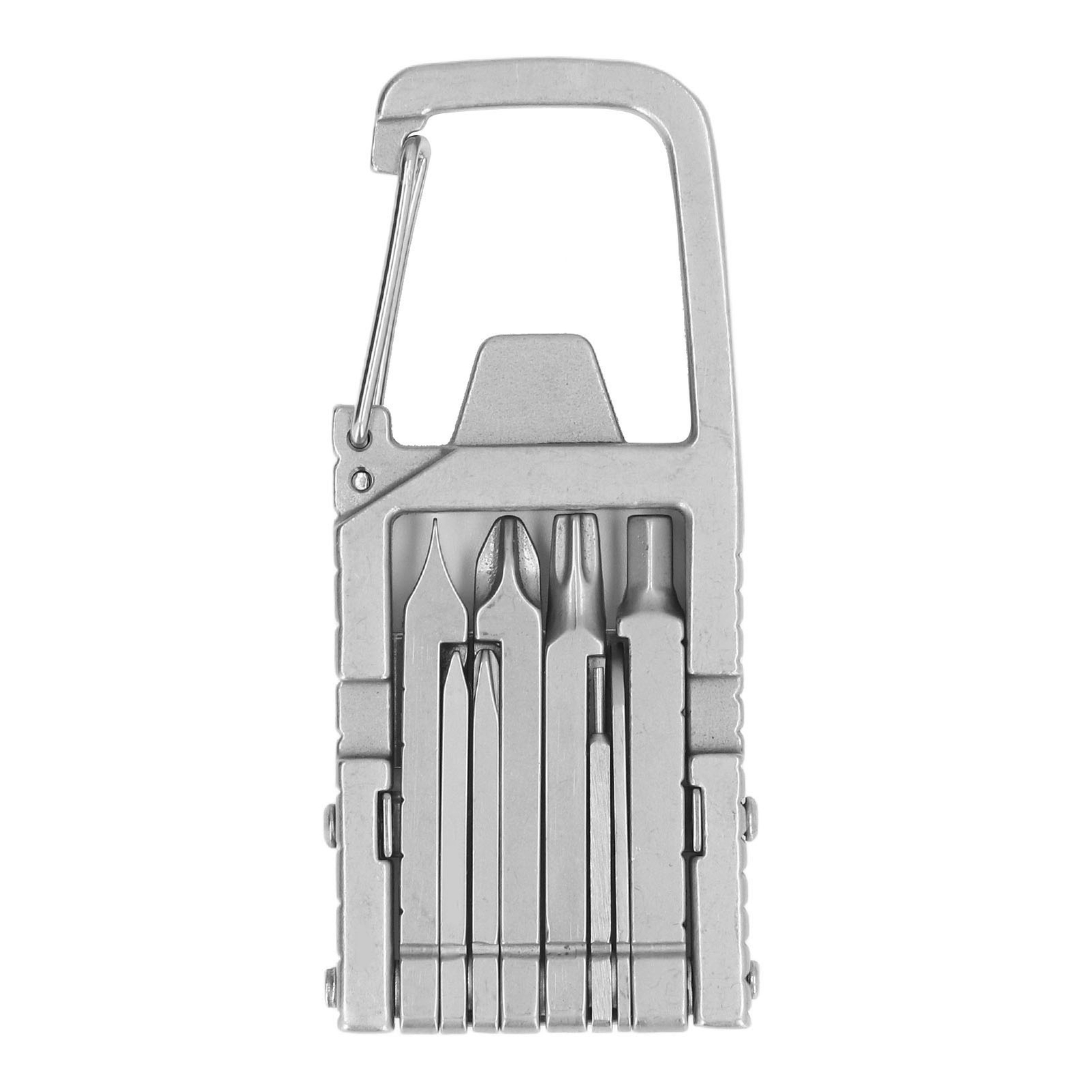 EDC Multi-tools Portable Outdoor Bottle Opener Folding Screwdriver Quick Hanging