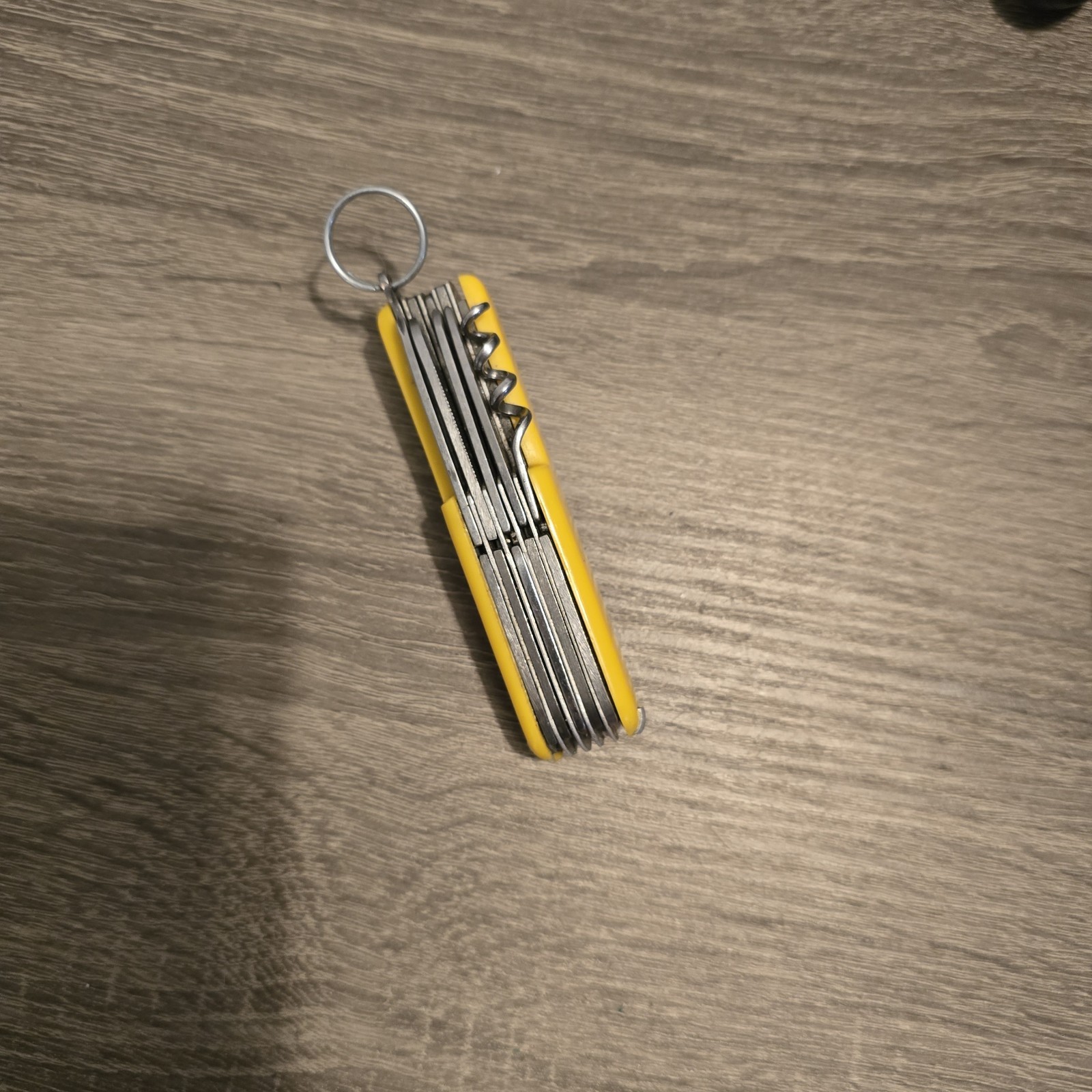 Outside Magazine Multi-Tool Pocket Knife Scissors Saw Key Ring Vintage