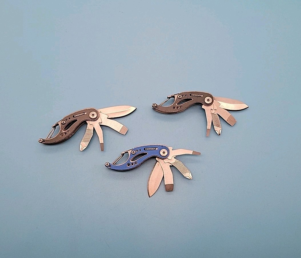 Gerber Curve Mini Multi-Tool – LOT OF 3 – Blade, File, Screwdrivers