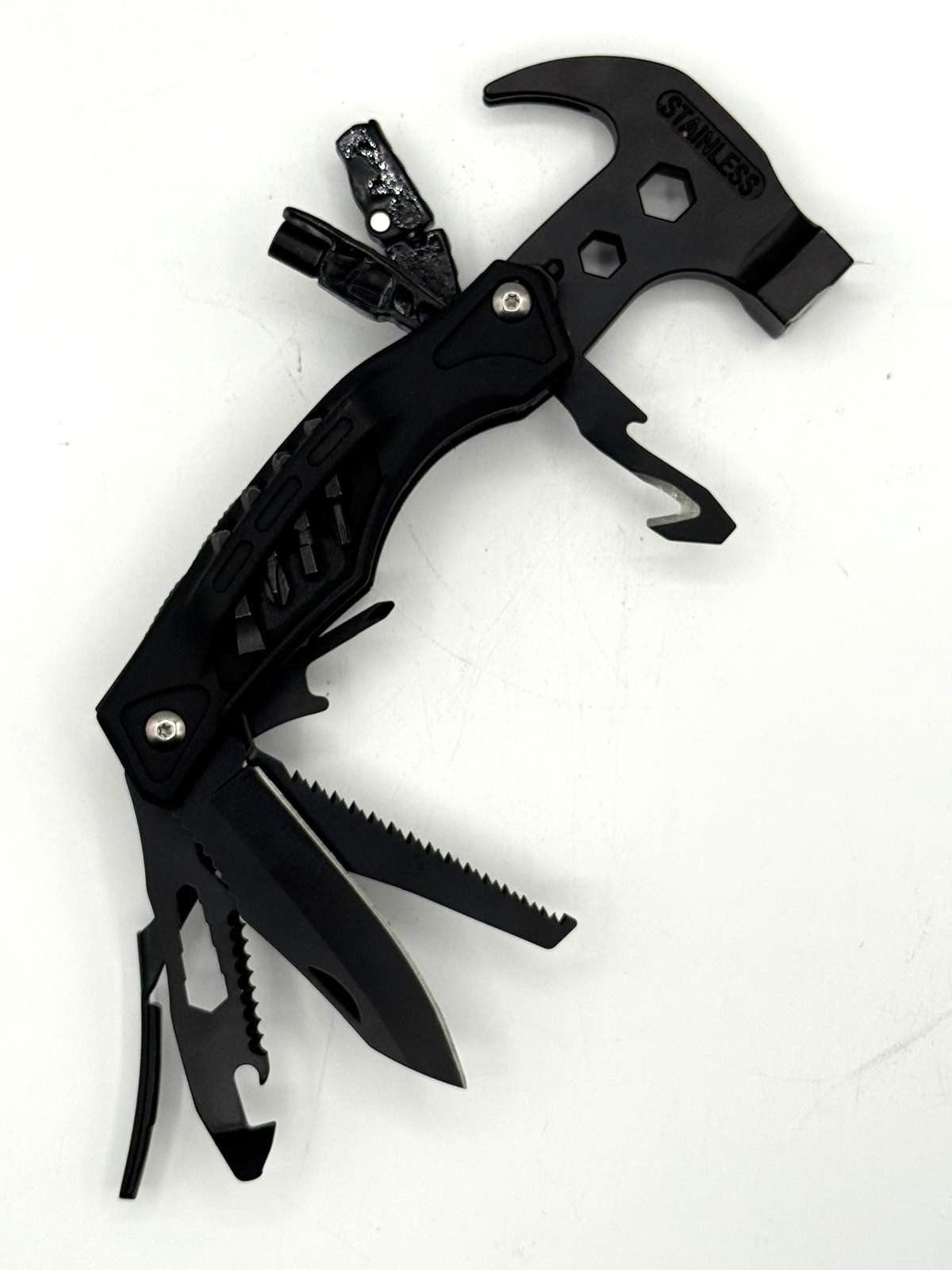 TLONER Zeus Series Multitool Hammer Survival Folding Knife Camping Emergenc New