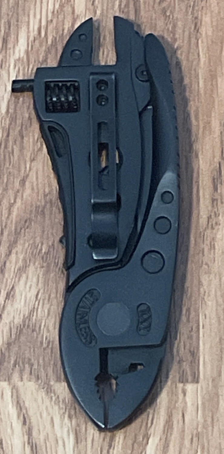 Cattleman Ranch Hand Multi Tool Cast Black Steel w/ 6 Functions