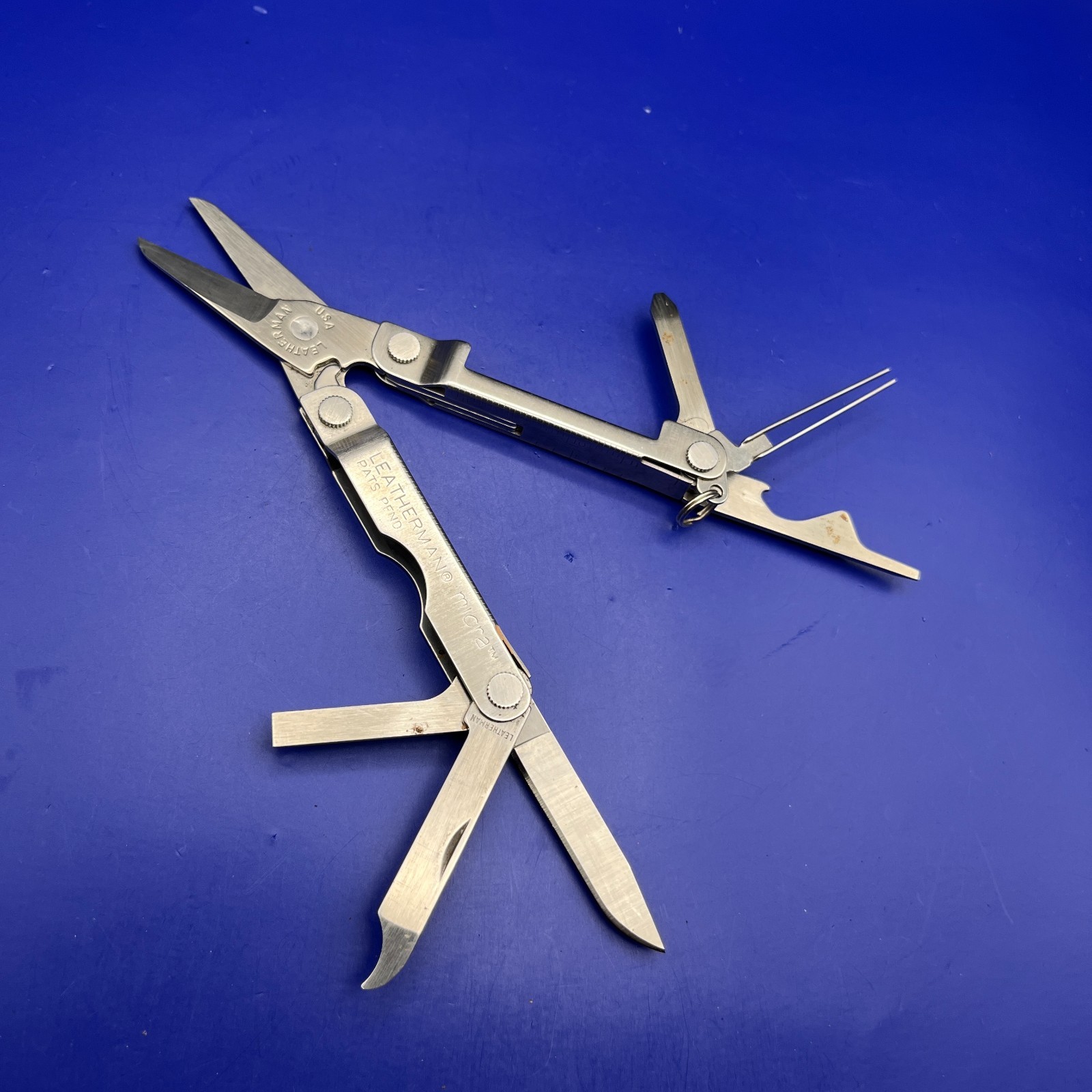 Leatherman Micra Multi-Tool Knife, Scissors- Stainless Steel