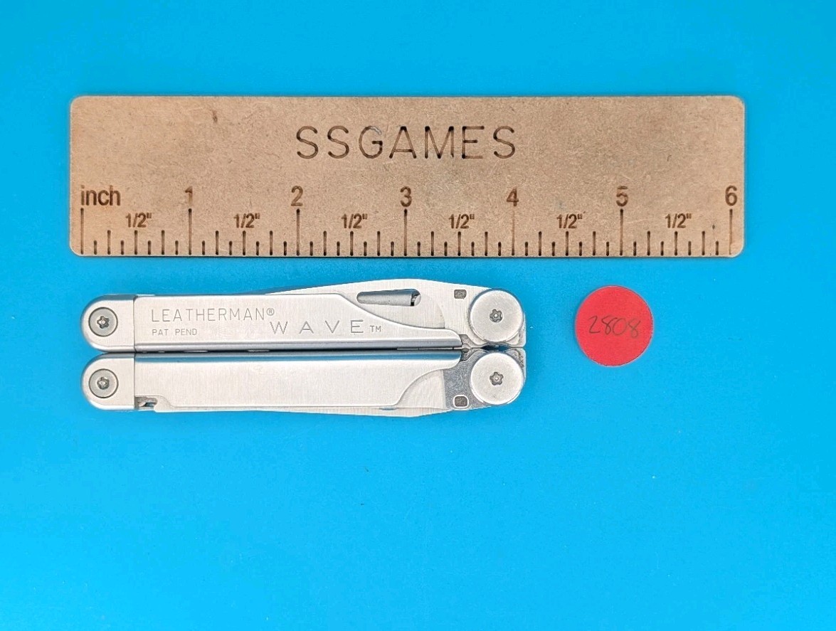 Leatherman Wave Original Vintage Retired, Dated 0802 (AUG,2002) EXCELLENT!