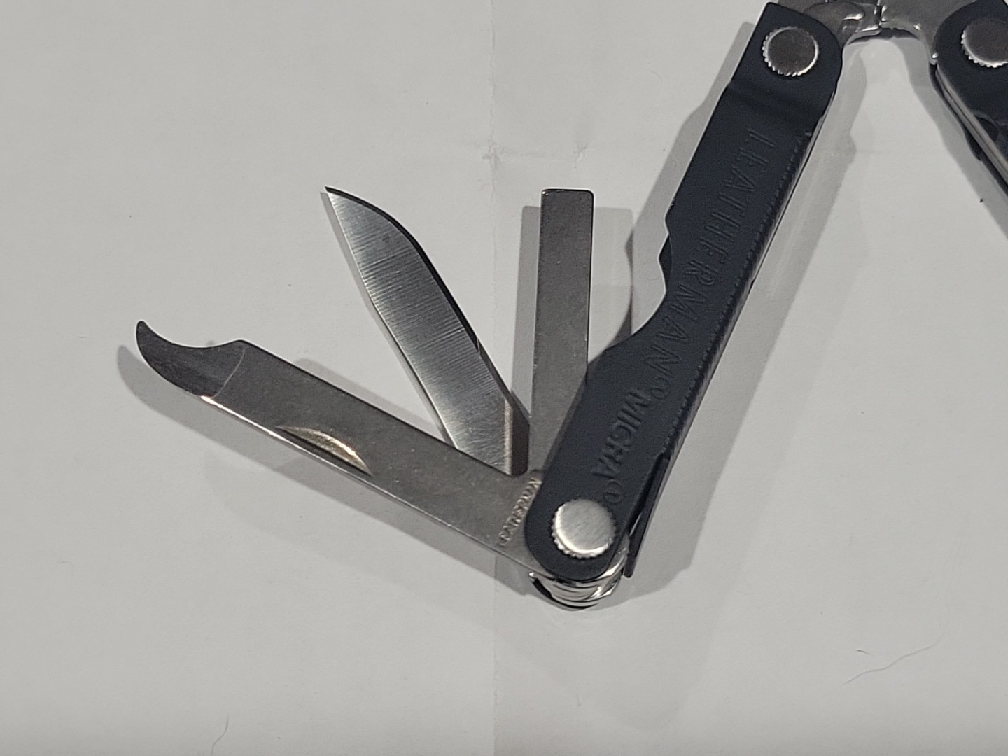 LEATHERMAN MICRA Black 10 TOOL Multi-Tool Knife Scissors + More WOW EXCELLENT