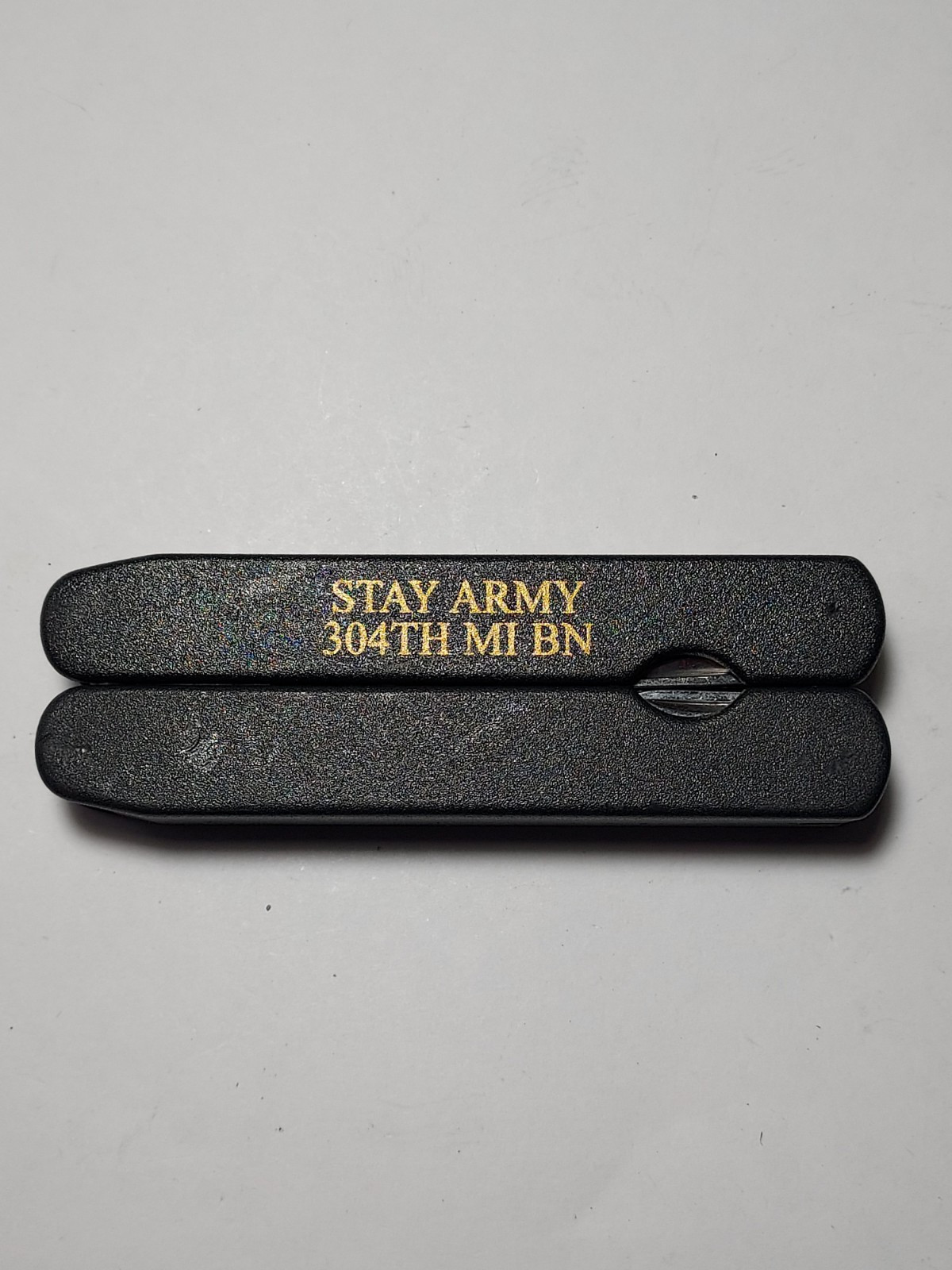 Black Multi Tool printed STAY ARMY 304TH MI BN – Pliers, Blade