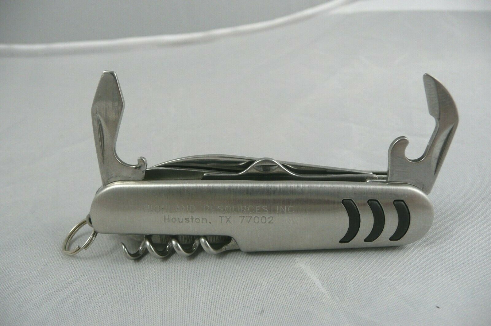 Multitool Pocket Knife Advertising Stainless Steel 8 Tools
