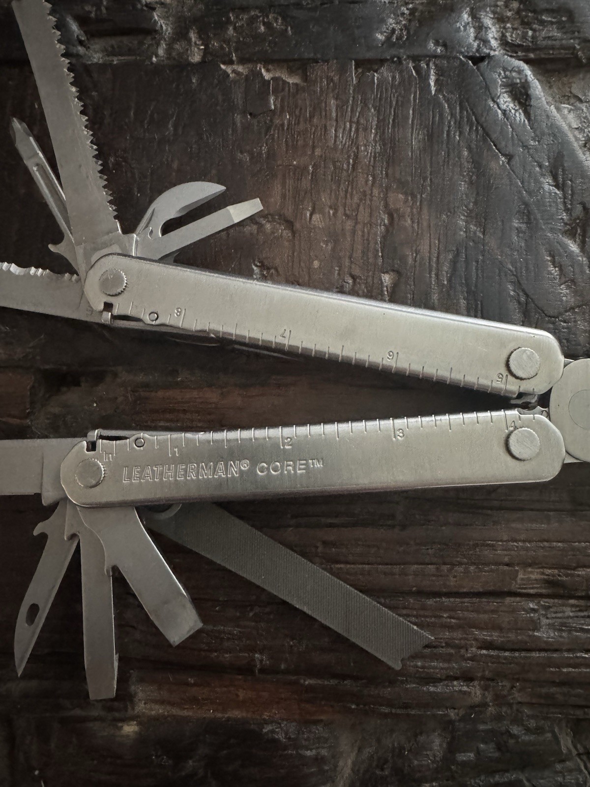 Leatherman Core Stainless W/Black Leather Sheath Multi-Tool USA 0805 Date
