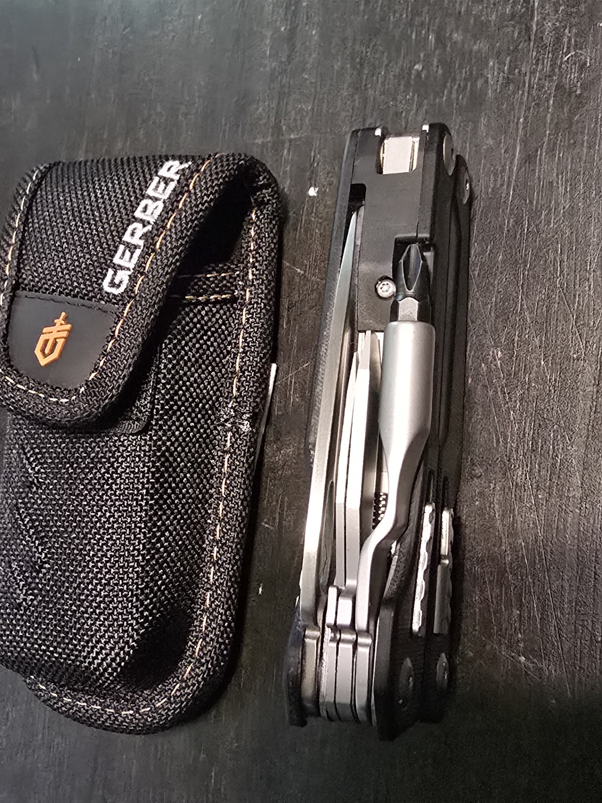 GERBER Mp1 Multitool with Carry Pouch USED Good Condition