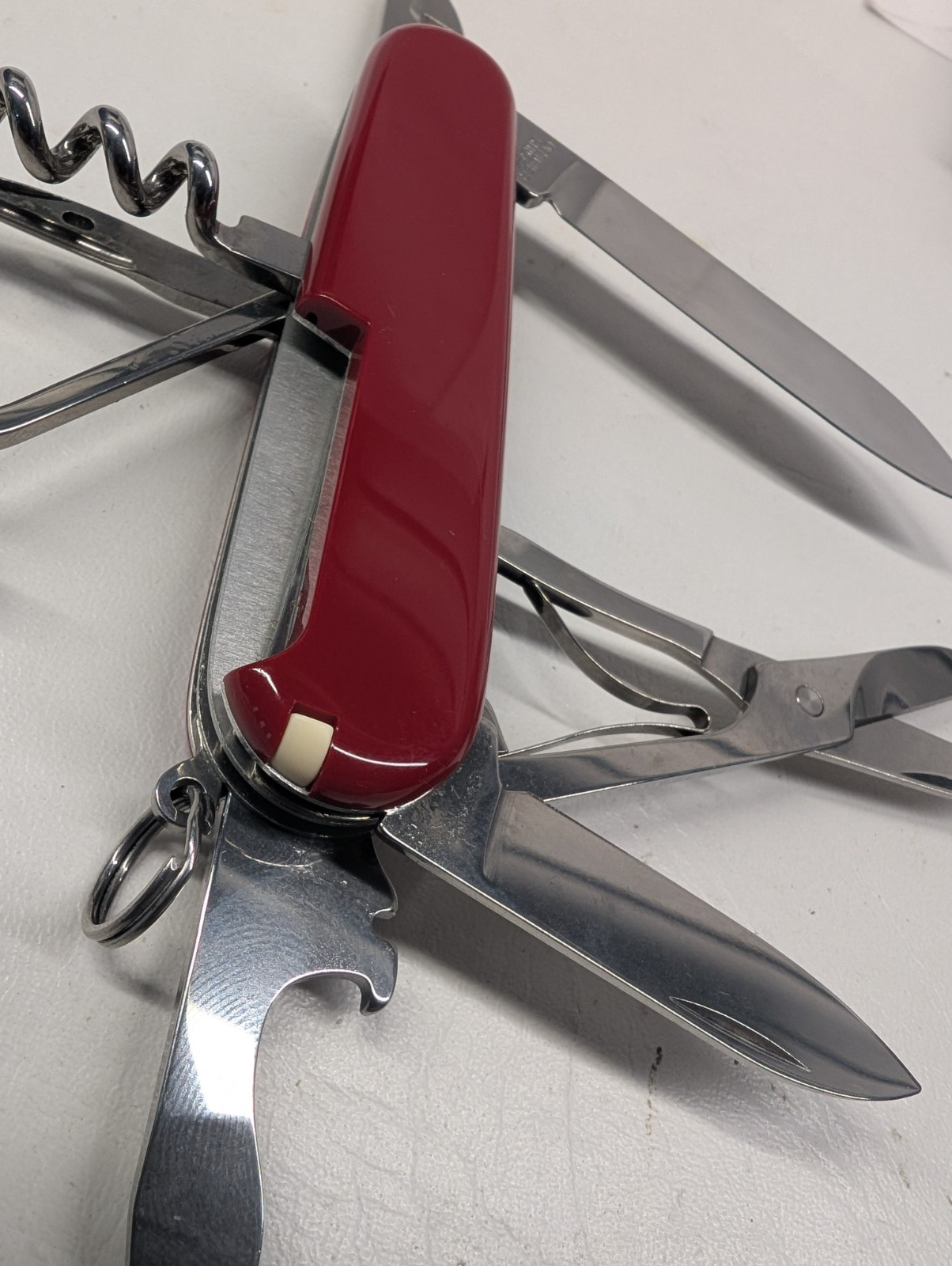 Victorinox Swiss Army Knife CLIMBER & SPARTAN RED 2 tools Never used