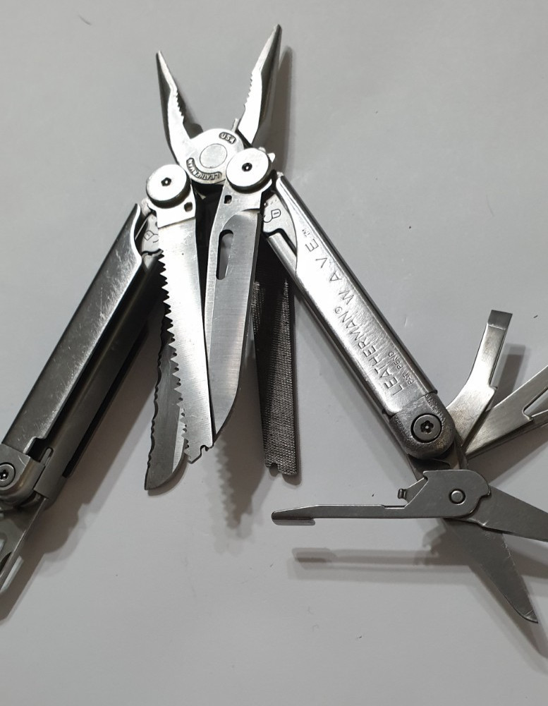 🔥🔥🔥 Leatherman 2000 Wave OG Original Gen1 Leather Sheath Multi Tool Pat Pend