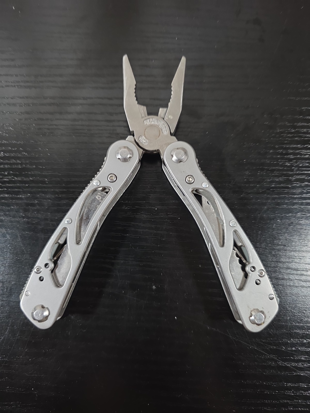 Winchester Stainless Steel Multi-Tool Folding Pliers Knife File Camping EDC Used