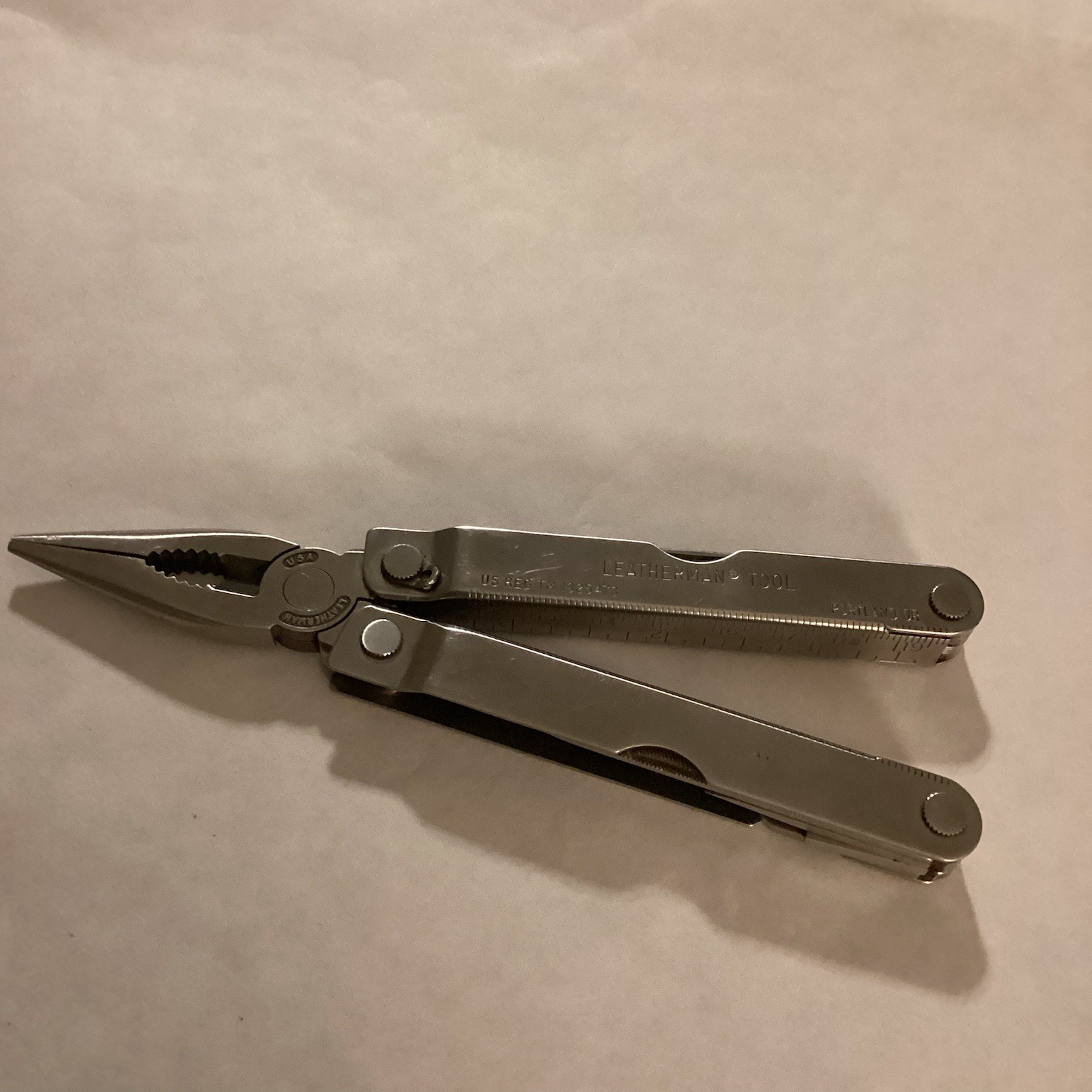 Pre 1992 Vintage Original Leatherman Tool US REG TM 1325473 Multi Tools OR USA