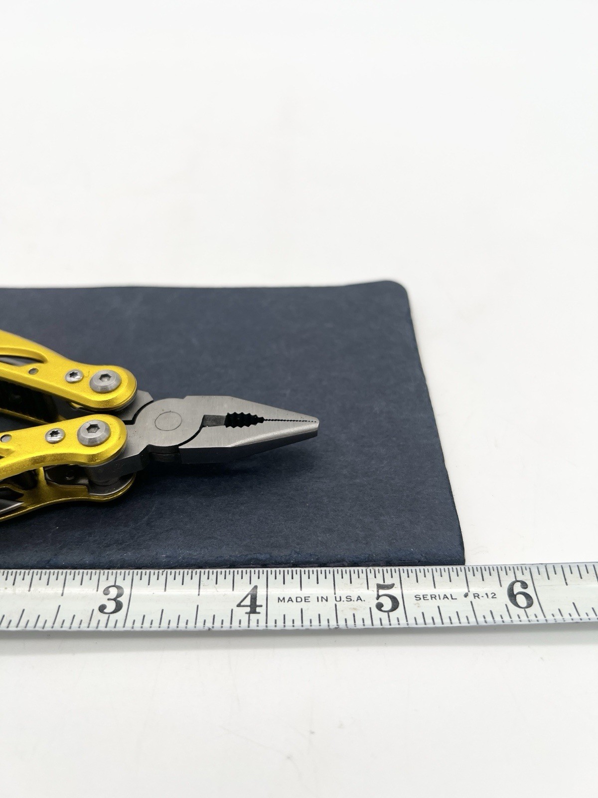 Stanley STHT0-70648 Mini Multi Tool Pliers Folding EDC Knife Screwdriver Yellow