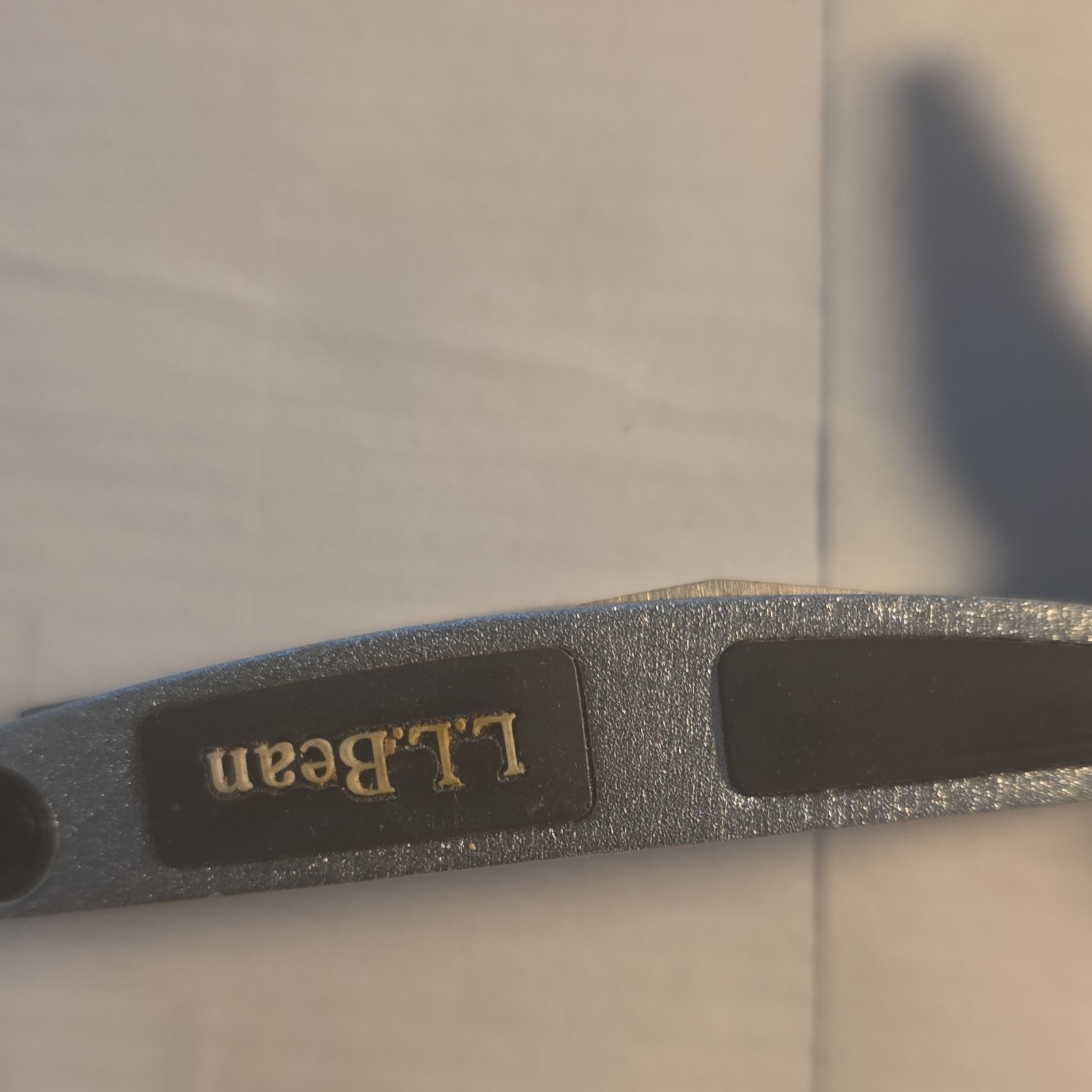 LLBean Multi-Tool Stainless Steel Silver Black Straight Edge Plier