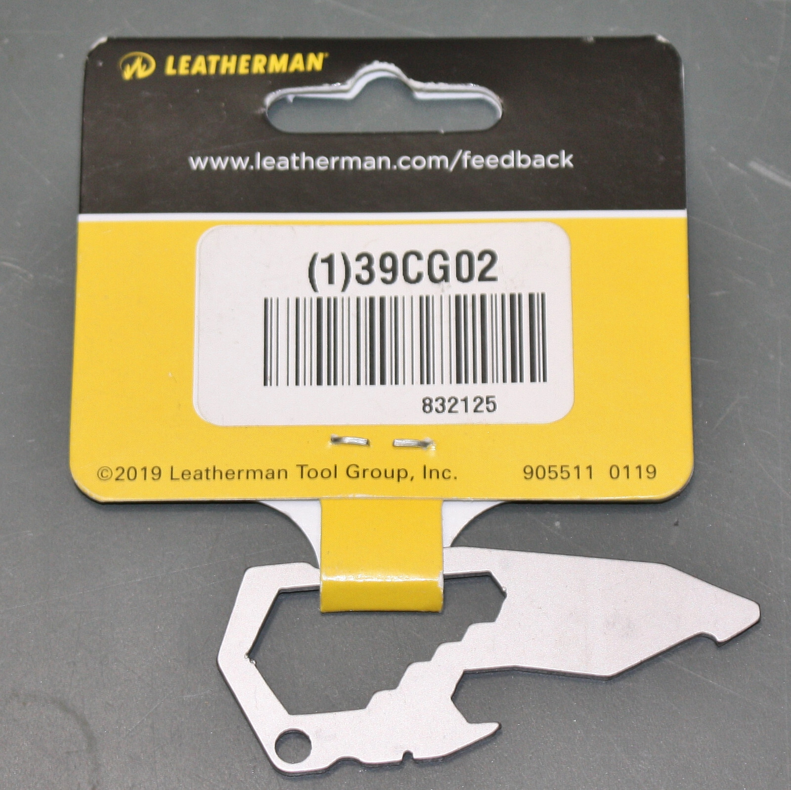 Leatherman Keychain Multi-Tool 832125, By The Numbers #10, Metric, Stainless