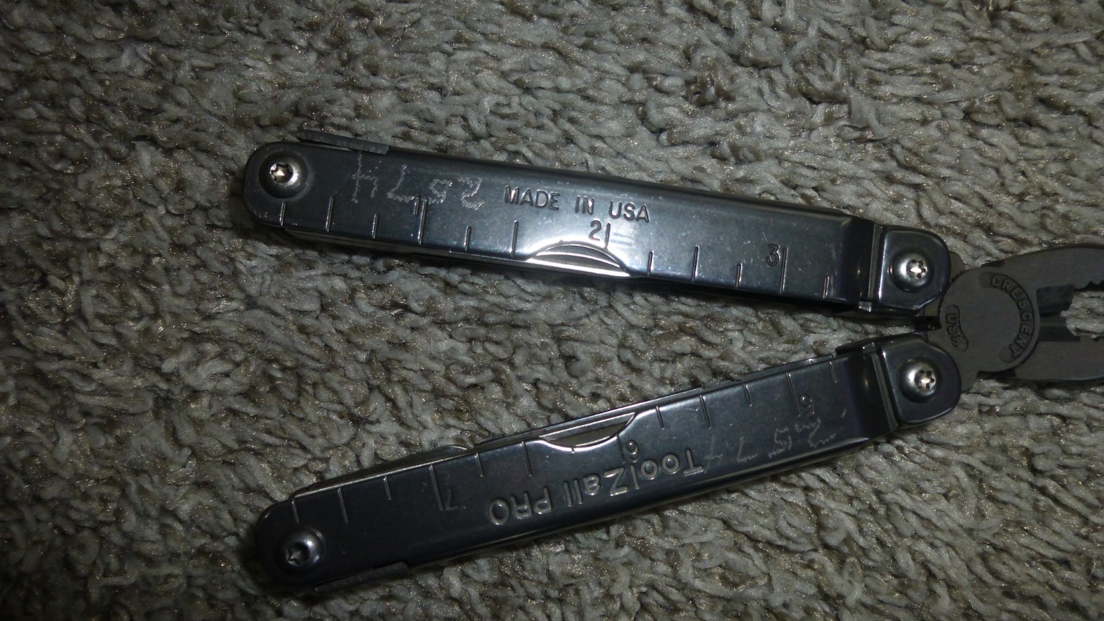 Early Vintage Toolzall Pro Crescent With Sheath Muti Tool USA Patent Pending
