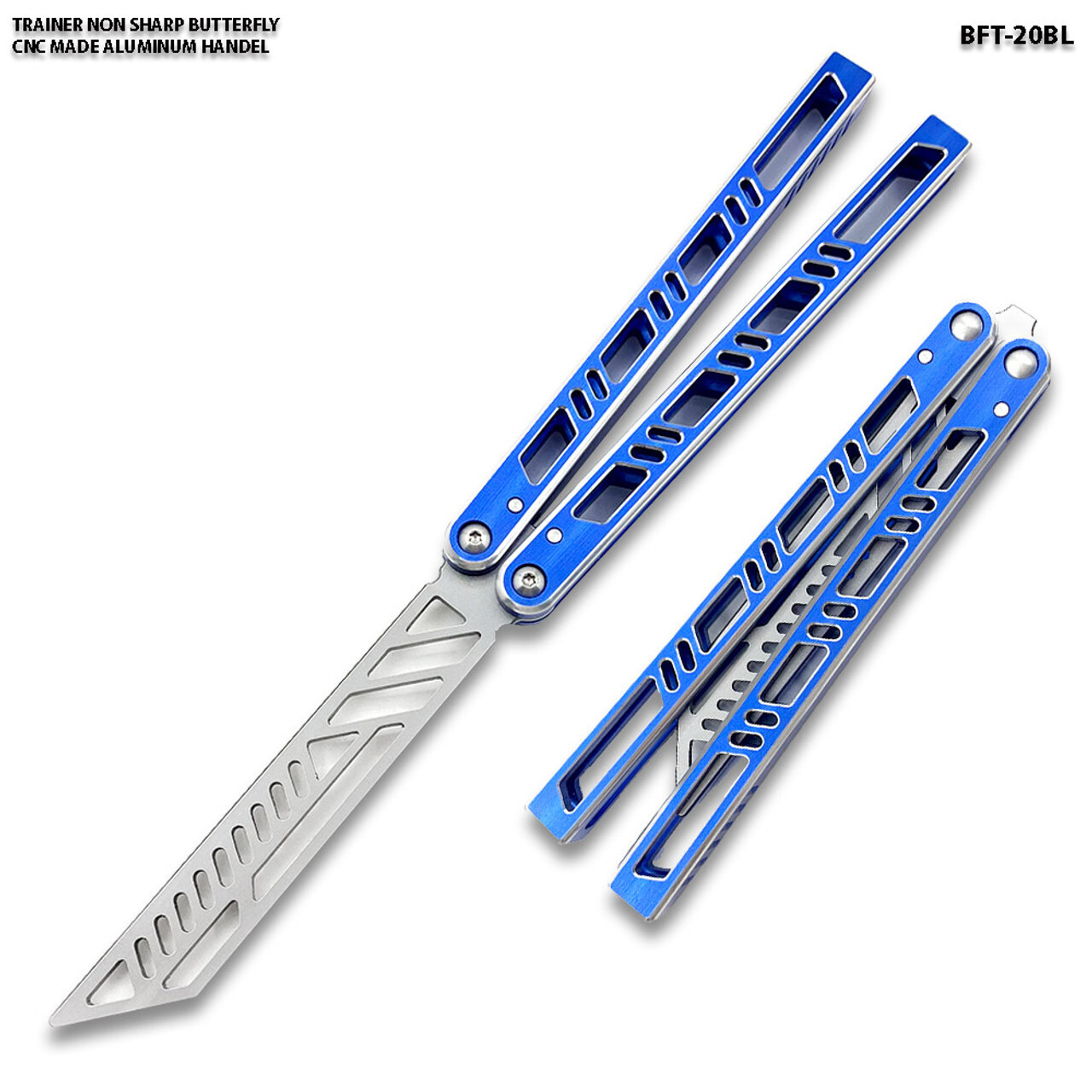 CNC Blue Squid Triton Model Non-Sharp Professional Trainer – Butterfly