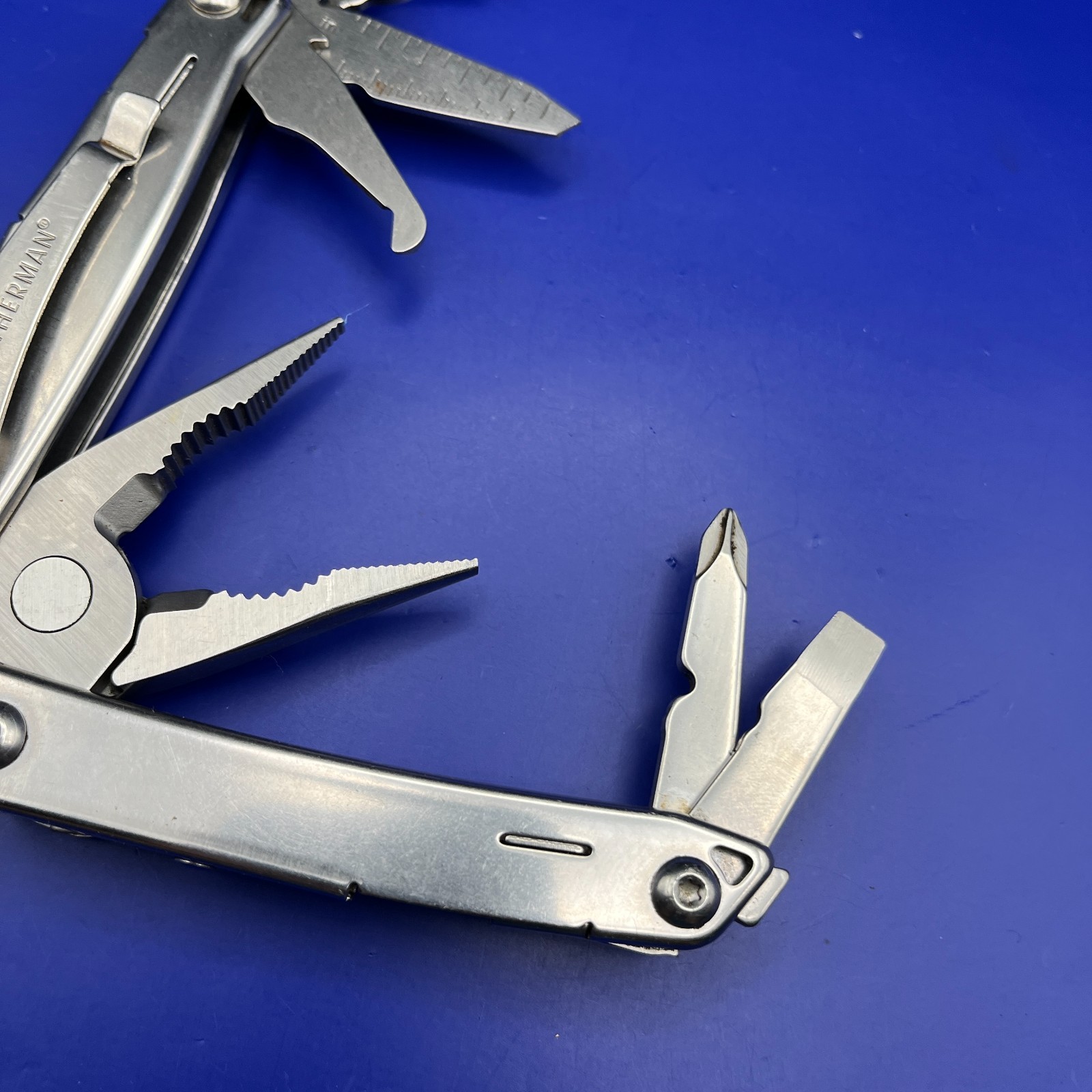 Leatherman Stainless Steel Wingman Multi Tool Scissors Knife Plier