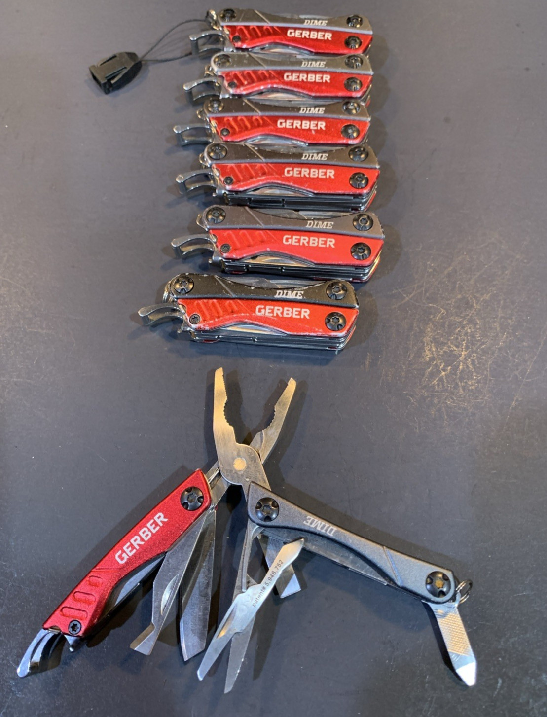 Gerber Dime Multi Tool Lot Of 7 USED