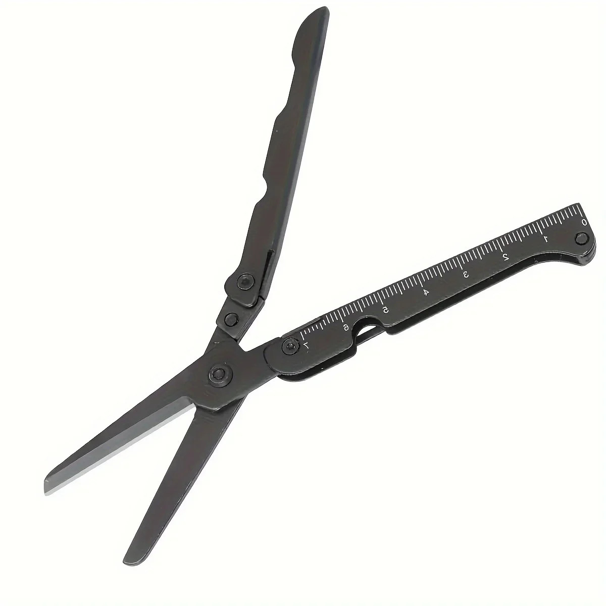 Portable Folding Scissors Stainless Steel Outdoor Survival Tool Camping Fishing