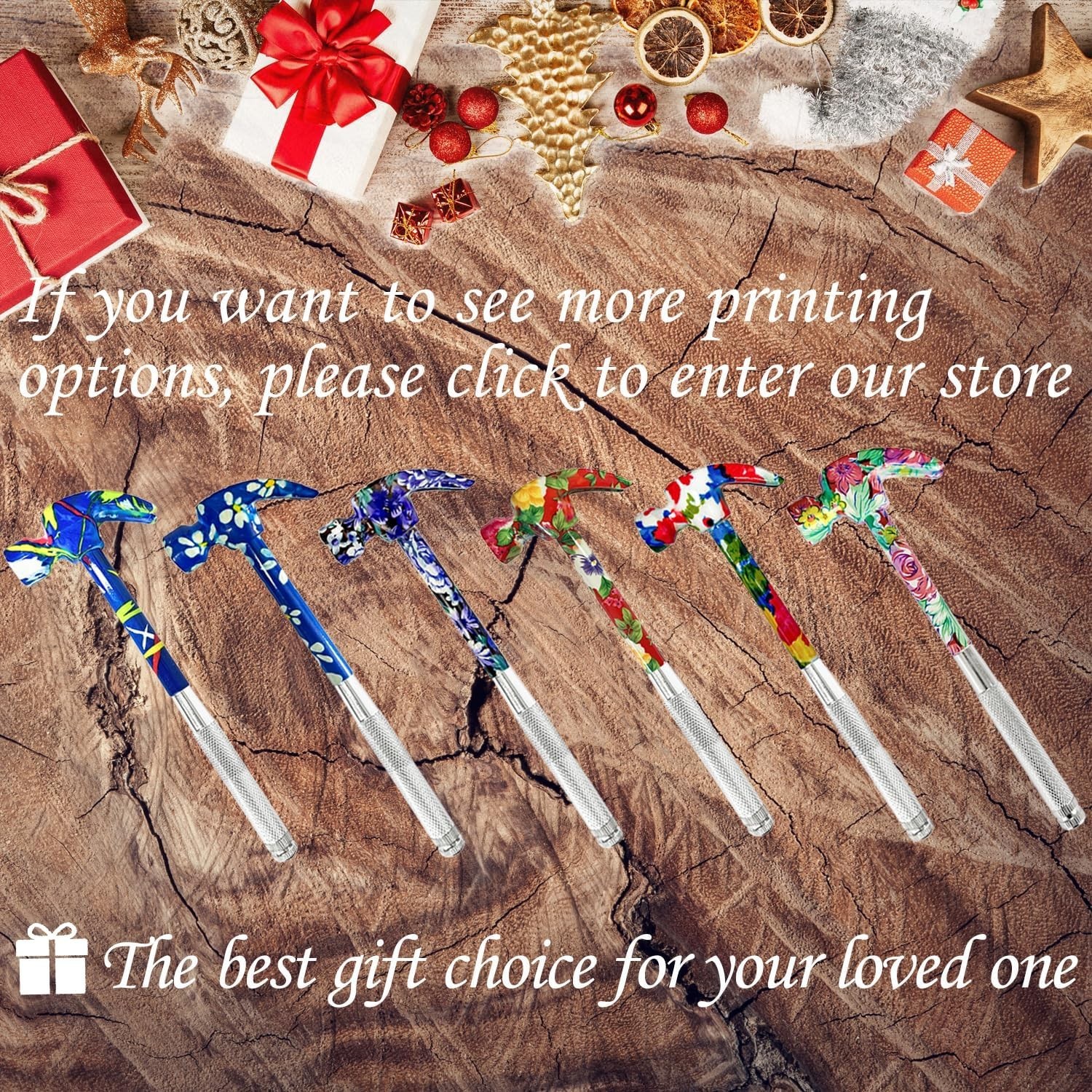 Multifunctional 6 in 1 Floral Hammer and Screwdriver Tool – Multitool Hammer …
