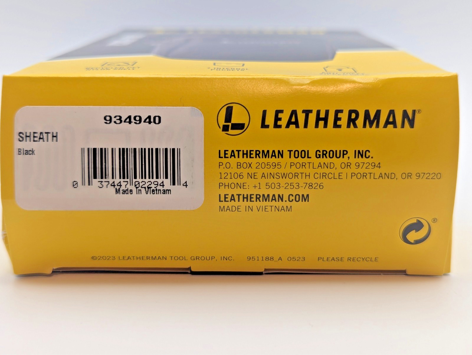 Leatherman Tool Pouch Black 934940 Pacsafe EDC Organizer Case 7 Internal Pockets