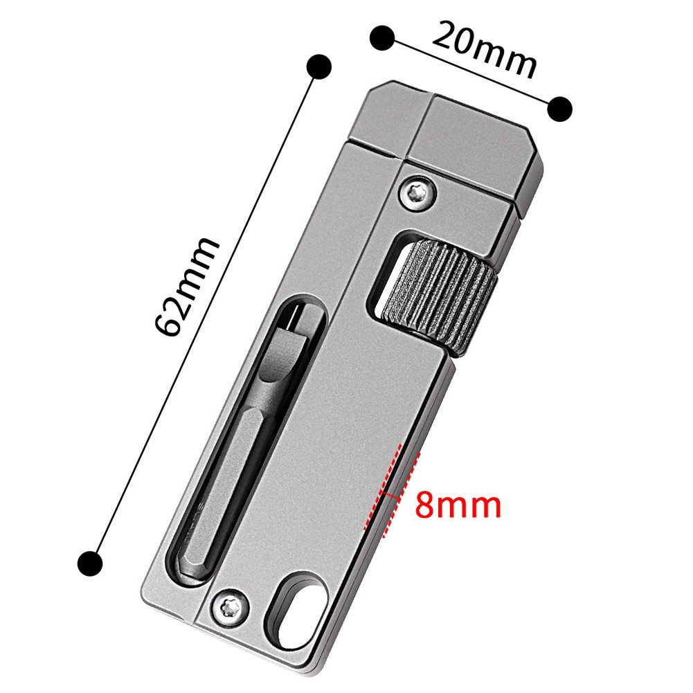 Titanium Alloy Adjustable Spanner Wrench, Multitool Portable Repair Tool6762