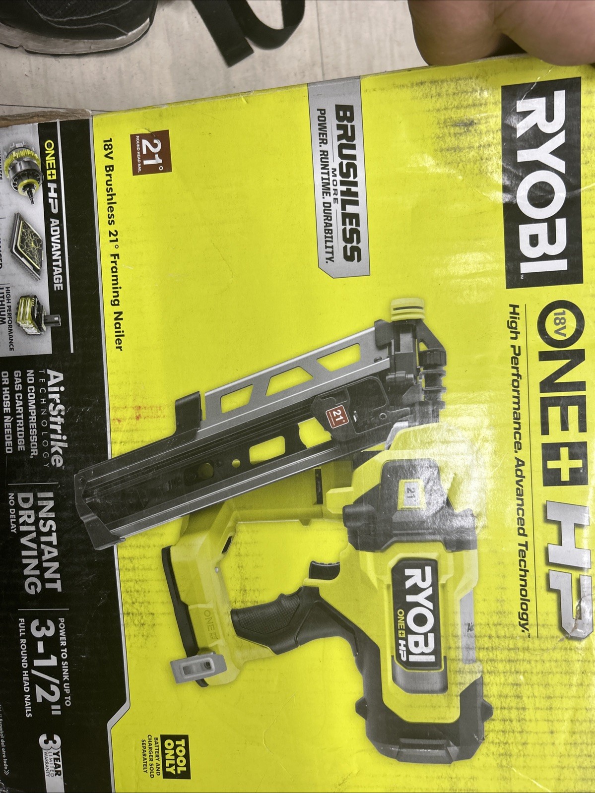 ryobi one plus hp brushless