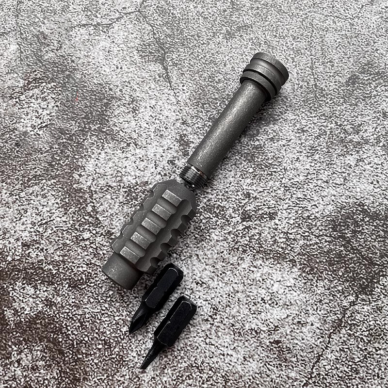 Titanium PEI EDC Screwdriver Gadget Cross Bit Riding Equipment EDC Driver Bit