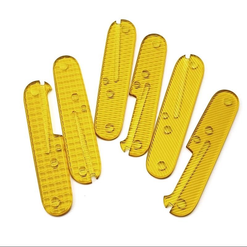 1 Pair Custom PEI Knife Handle Scales for 91mm Victorinox Swiss Army Knives