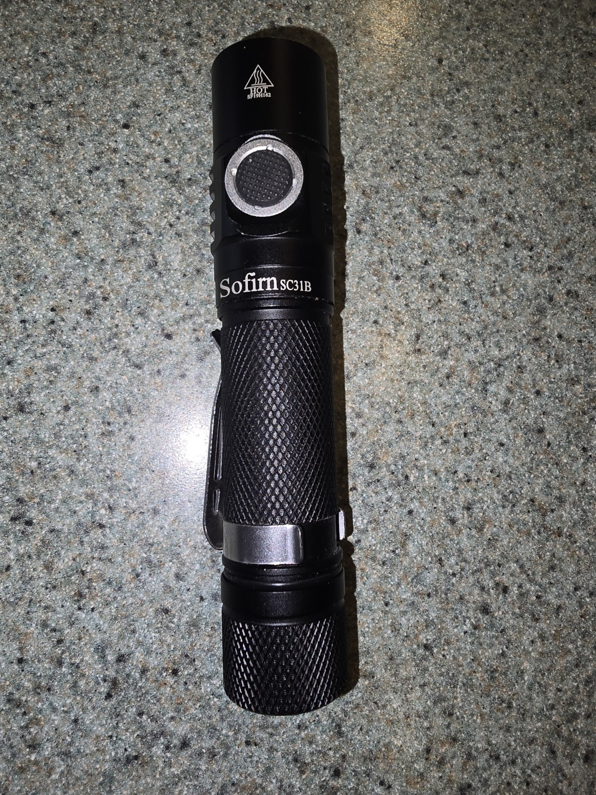 EDC Leather Sheath – With Pen And Flashlight
