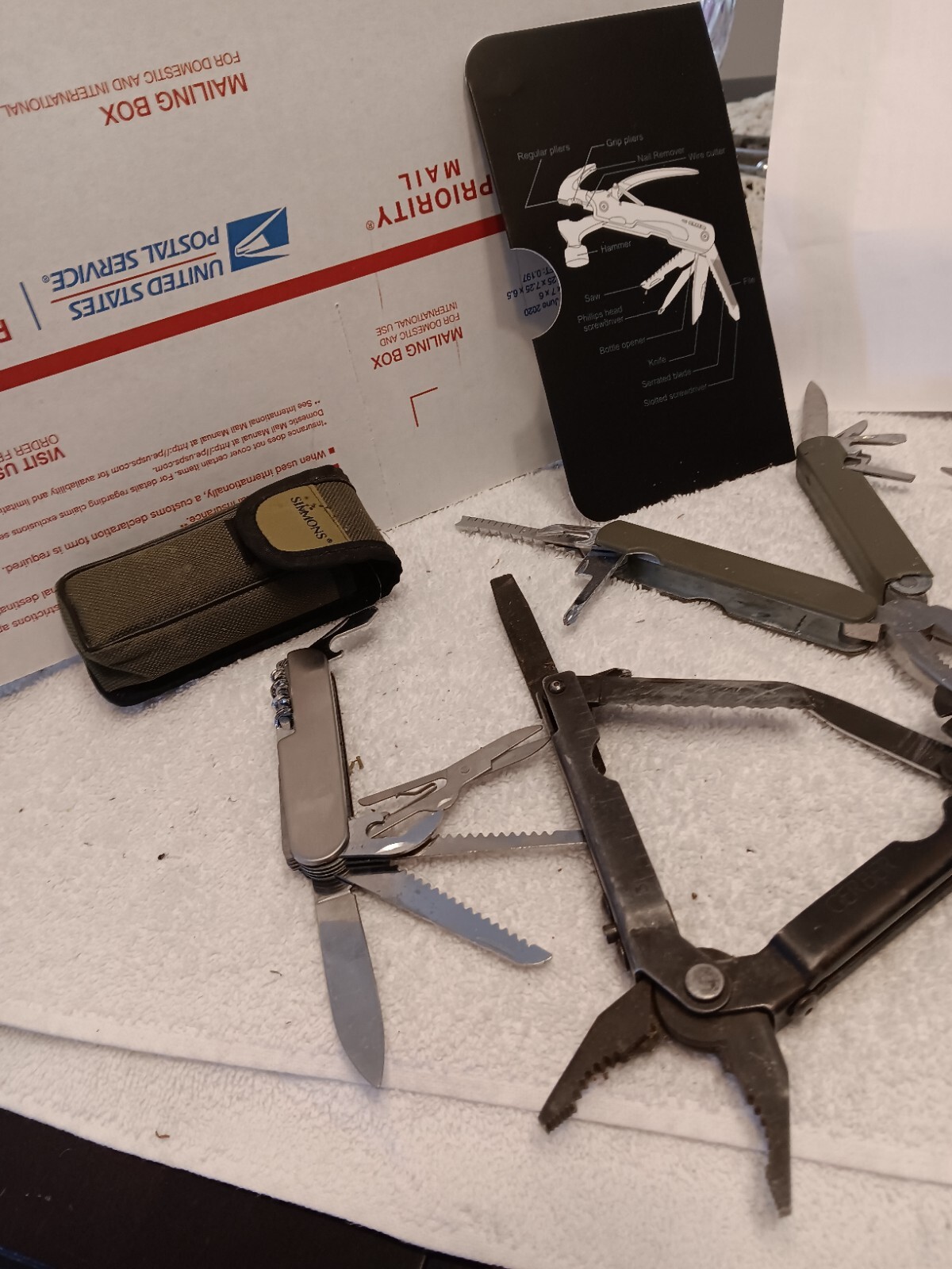 Work Zone Multitool And 6 Other Multiple Utility Tools .7 Total Tools