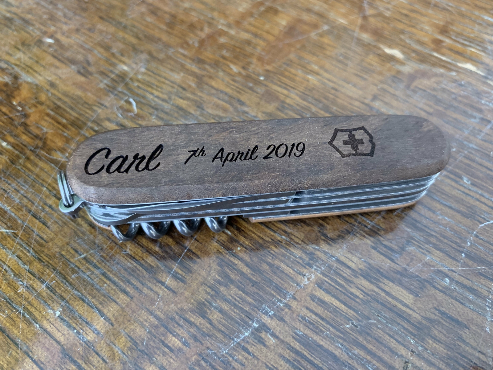 Victorinox Spartan Swiss Army Knife – Walnut Wood