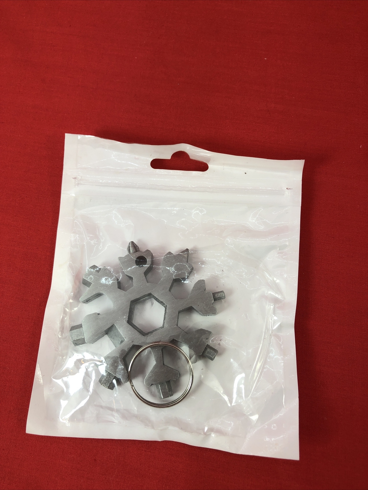 HEXFLEX SS23S ADVENTURE TOOL 15-In-1 Metric MULTI-TOOL Stainless Steel Snowflake