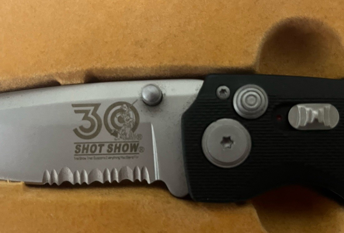 GERBER Tool Knife 30 SHOT SHOW Limited Model Can Opener File Fishing Exhibits