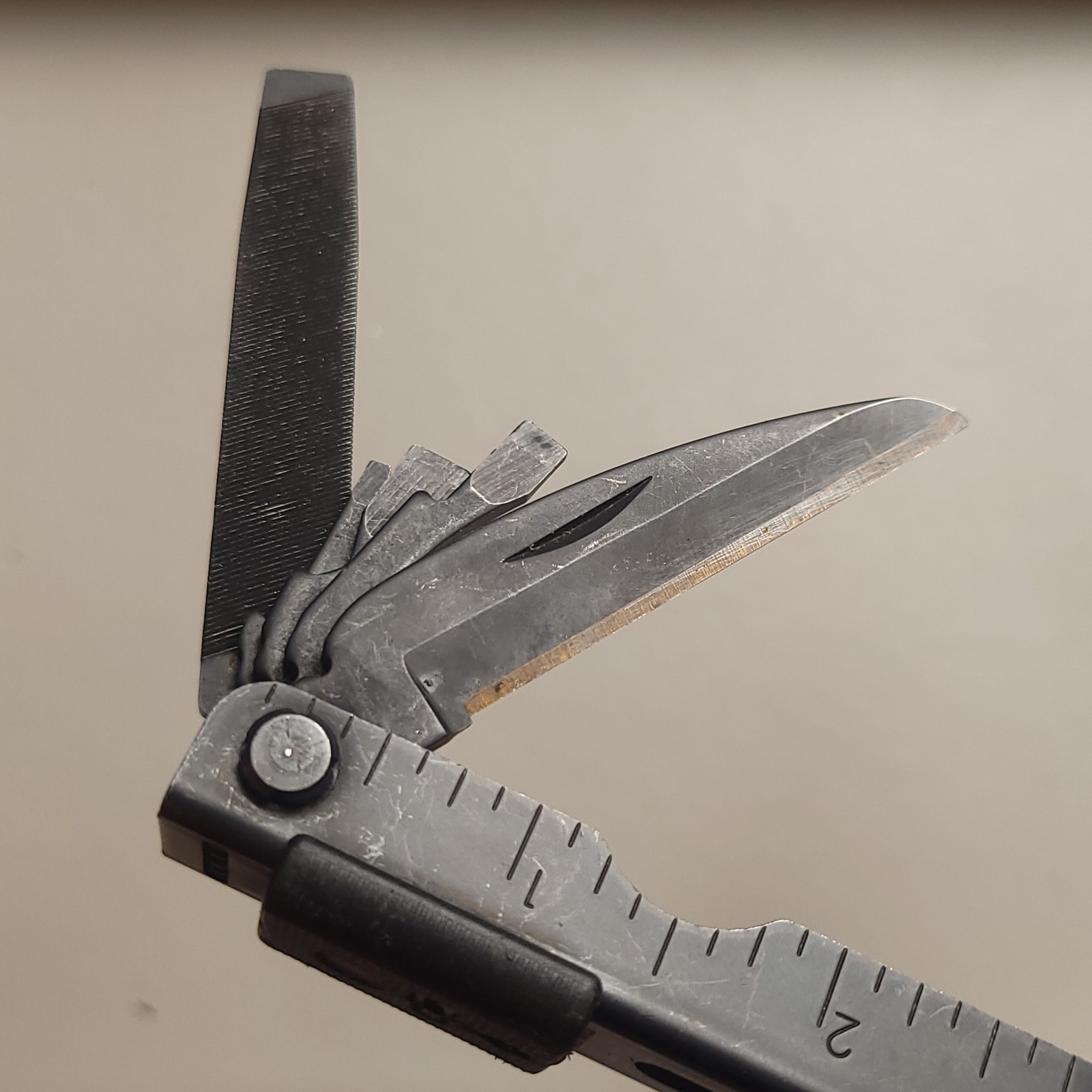 Gerber MP600 Multi Tool Black Oxide Multi-Plier Pocket Knife Pliers EDC