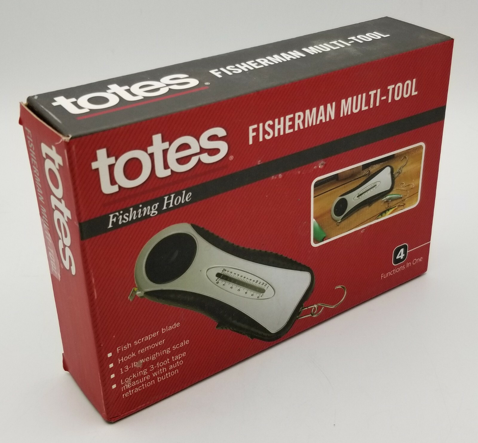 Vintage Tote’s Fisherman’s 4 Functions in 1 Multi-Tool for Men Factory Sealed