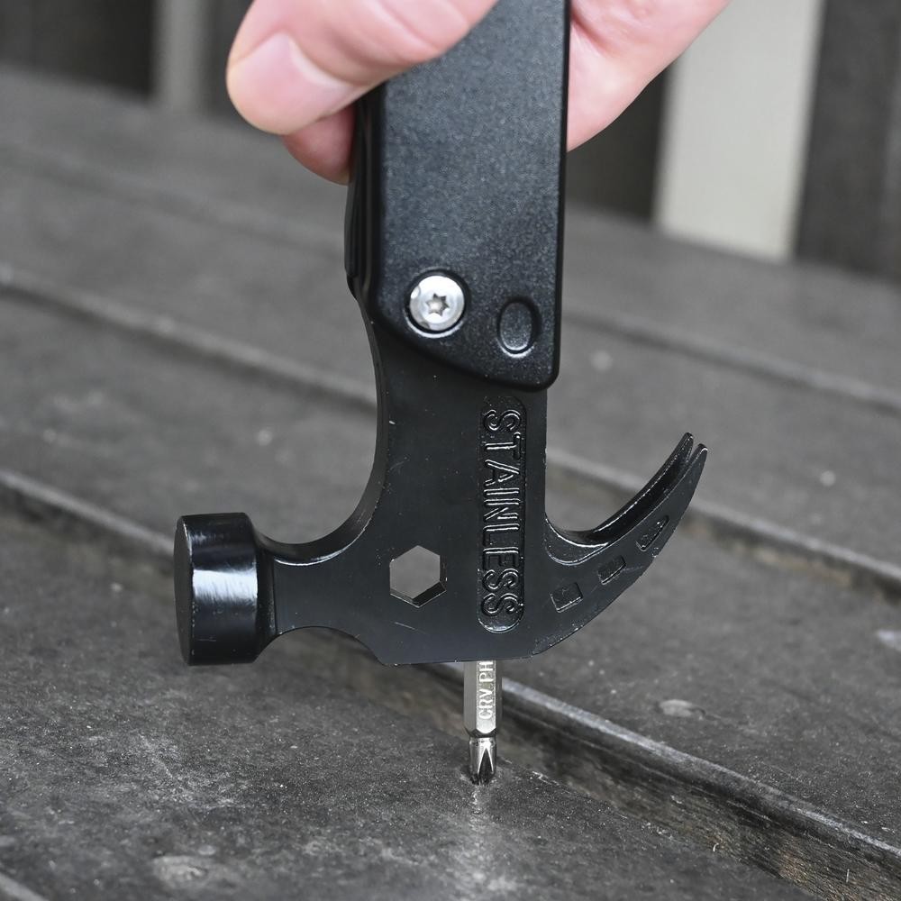 LOT OF 2 14-In-1 Heavy-Duty Multitool Hammer (BS)