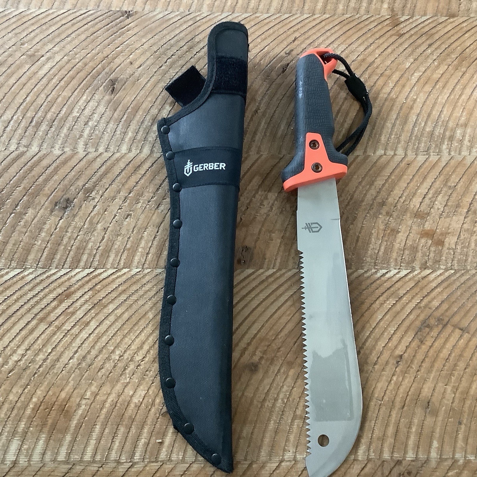 Gerber Compact Clearpath Machete Back Saw Sharp Sheath